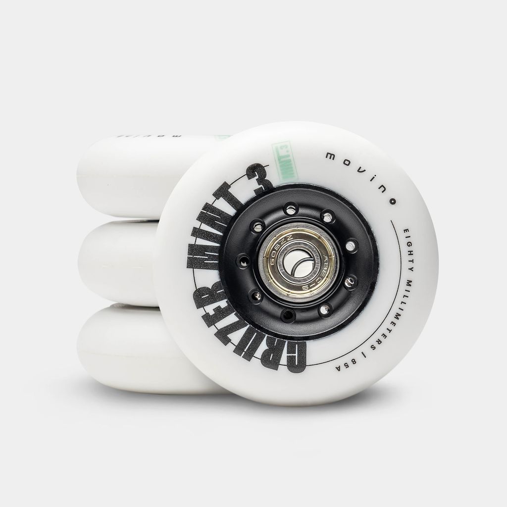 Movino Cruzer White 3 (4 Pieces) ABEC-9