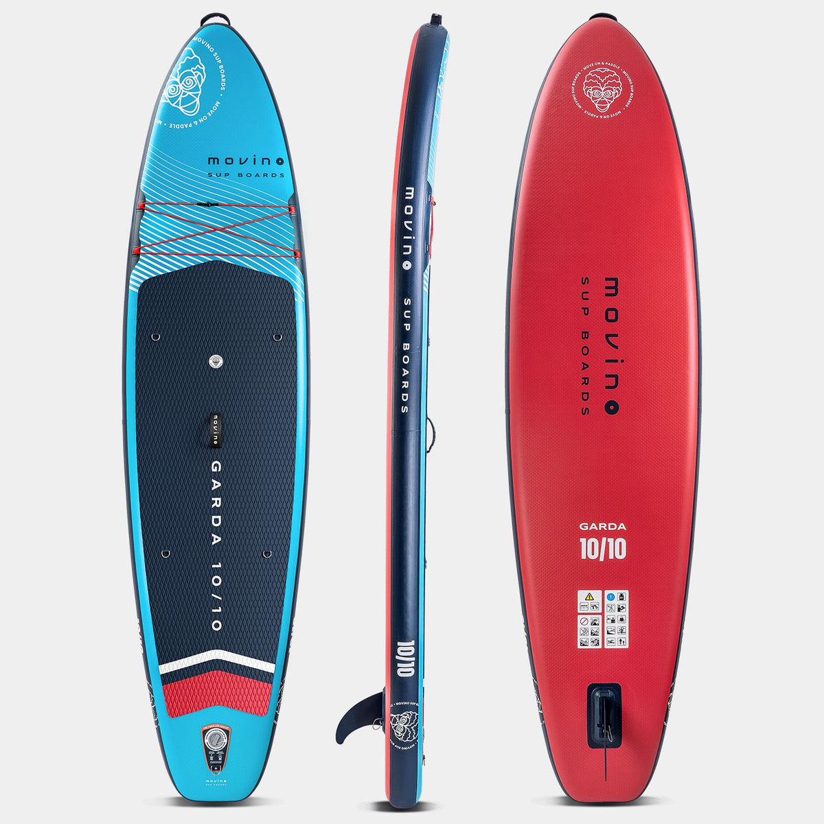 Movino GARDA Allround 10'10'' (Bleu-Rouge) 