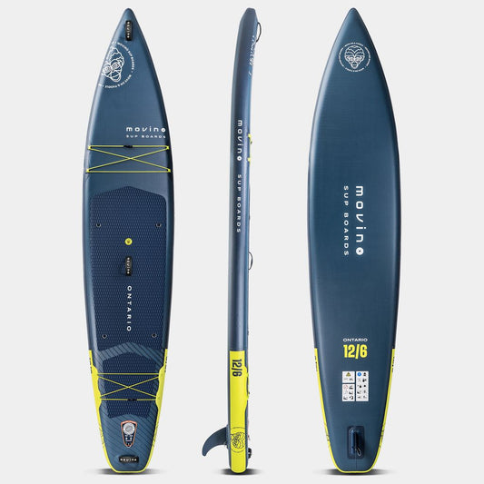 Movino ONTARIO Touring 12'16'' (Bleu Marine-Citron Vert) 